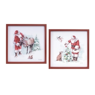 Santa and Animal Frame (Set of 2) - Bed Bath & Beyond - 37591561
