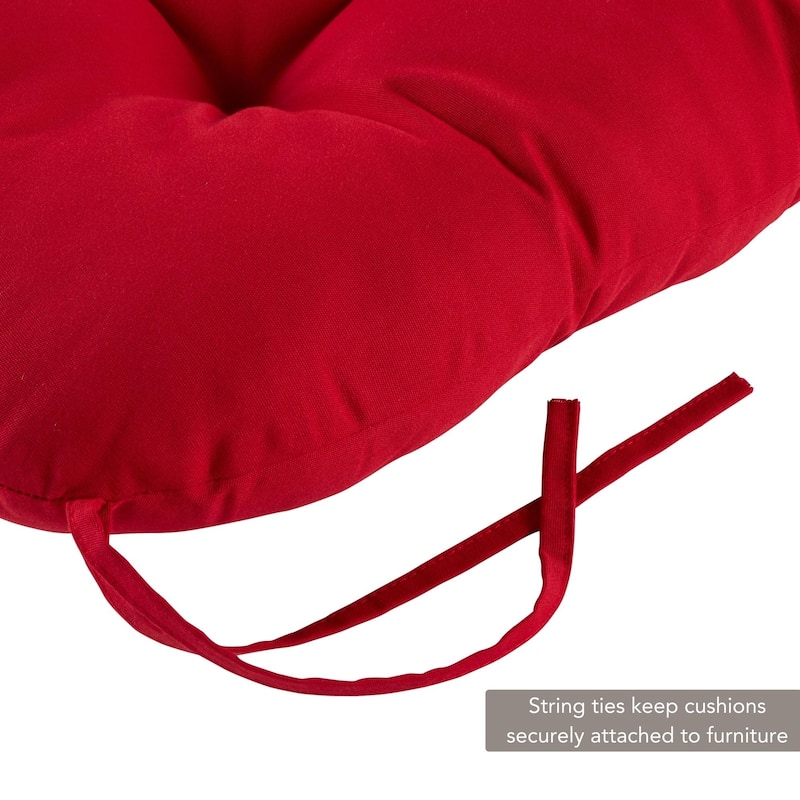 Sunbrella Tufted 20-inch Outdoor Chair Cushion