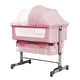 preview thumbnail 4 of 14, Baby Bassinet, Bedside Sleeper,Foldable Baby Bed to Bed Pink