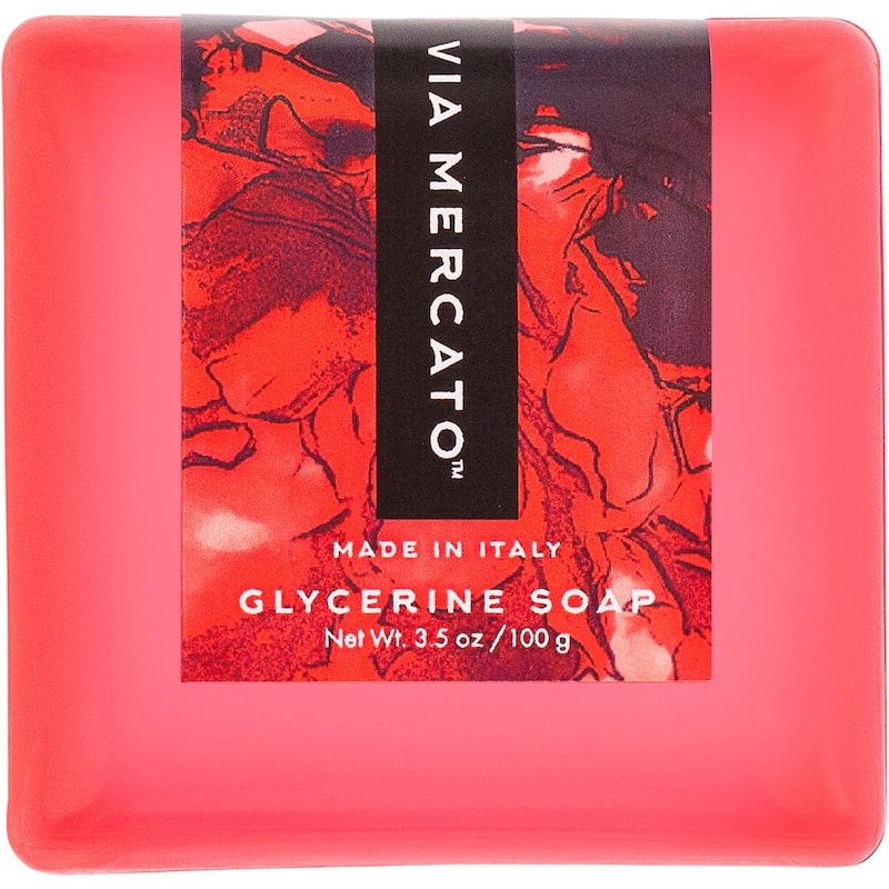 Via Mercato-Bella-100G Glycerin Soap-Sour Cherries & Pomegranate
