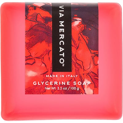 Via Mercato-Bella-100G Glycerin Soap-Sour Cherries & Pomegranate