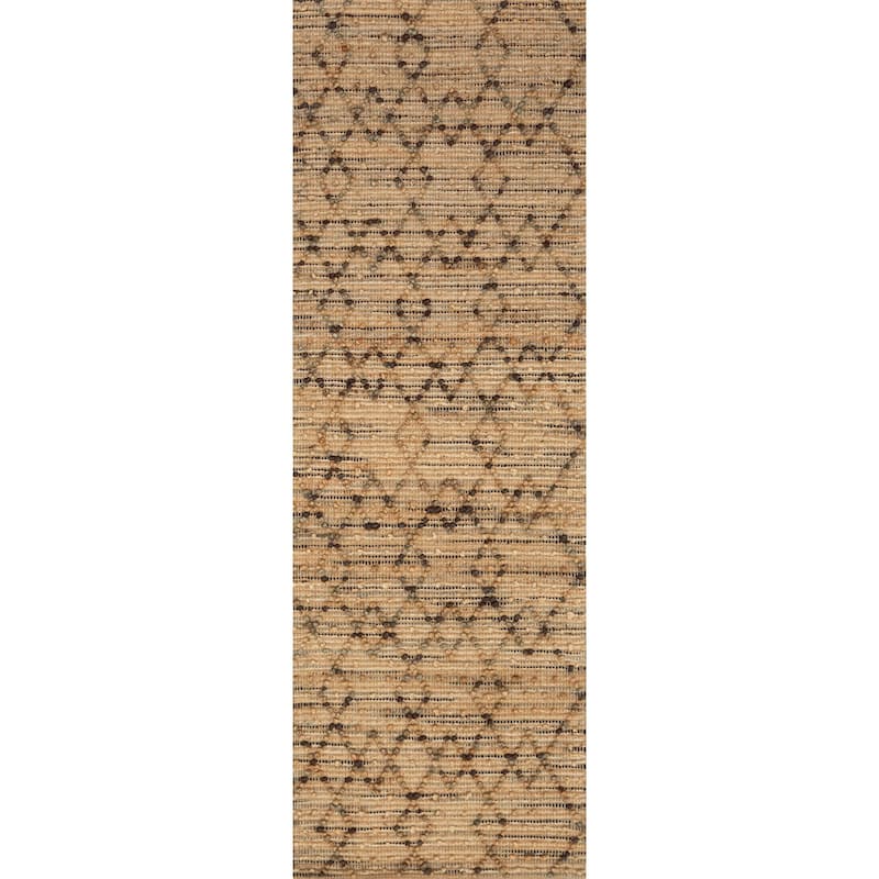 Alexander Home Ember Geometric Hand-Woven Jute Rug