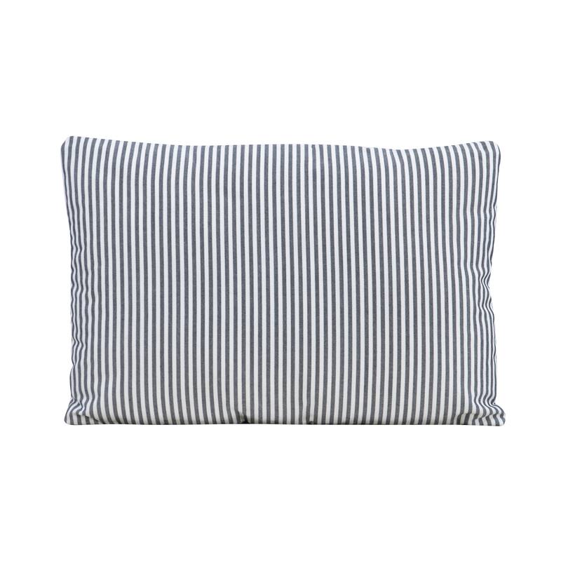Josie Black Backless Wooden Nook with Cushion Set