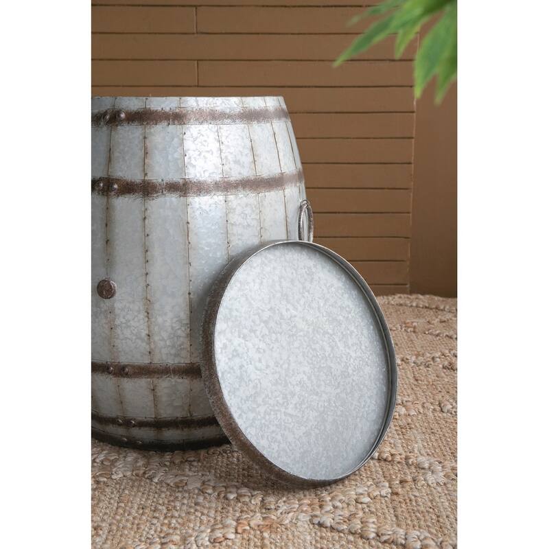Drum Side Table