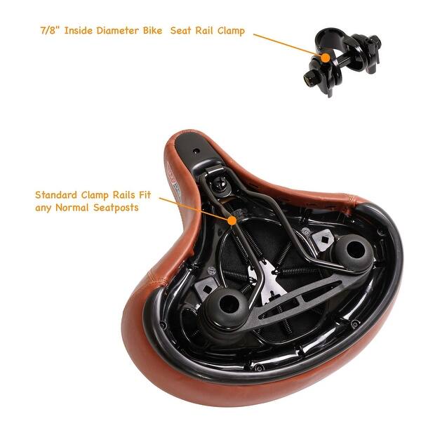 Shop Cyclingdeal Super Comfortable Bike Bicycle Seat Extra Wide