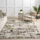 preview thumbnail 28 of 38, Nuloom Aaliyah SpinClean Casual Abstract Machine Washable Area Rug