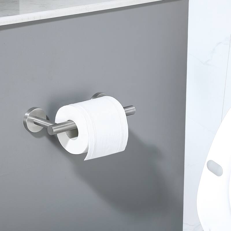 Two Post Wall Mount Toilet Paper Holder