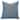 Fabdivine Solid Blue Linen Throw Pillow Cover Premium Double-Sided Textured Decorative Cushion Case