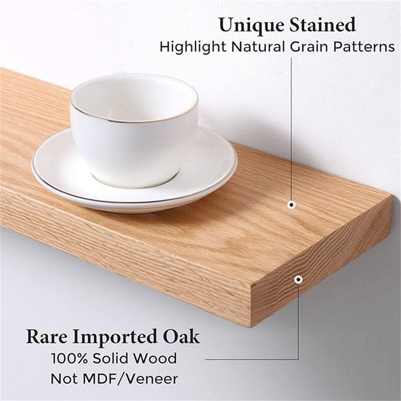Floating Shelves - 6"D x 36"W x 1.2"H