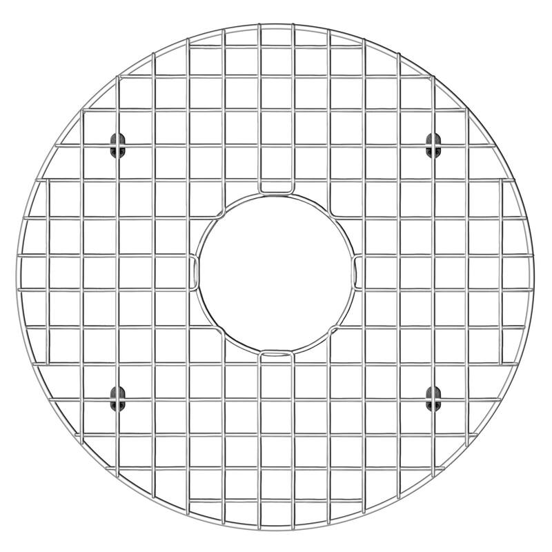 Whitehaus Matching Grid for Model WHNDB16 - Stainless Steel - Stainless Steel