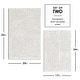 preview thumbnail 52 of 197, Hearth & Harbor Non-Slip Super Plush Chenille Bathroom Rugs