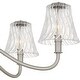 preview thumbnail 5 of 5, McKinney 5-Light Brushed Nickel Chandelier