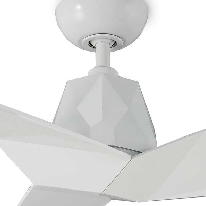 Vortex 60 Inch Three Blade Indoor / Outdoor Smart Ceiling fan with Six Speed DC Motor