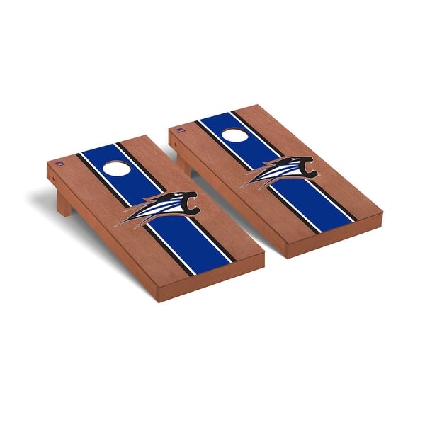 slide 2 of 5, Saint Francis Cougars Rosewood Cornhole Board Set