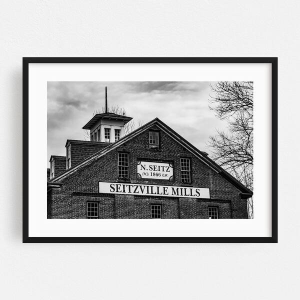 Heritage Rail Trail County Park Seven Valleys Facade Art Print/Poster