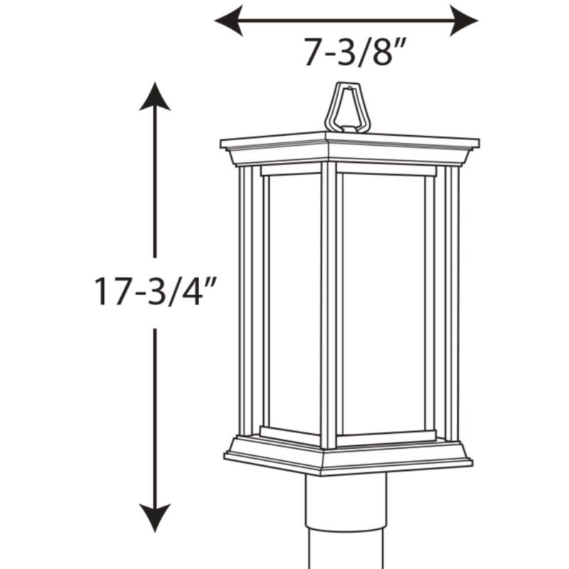 Progress Lighting Endicott Single Light 7-3/8" Wide Landscape Single