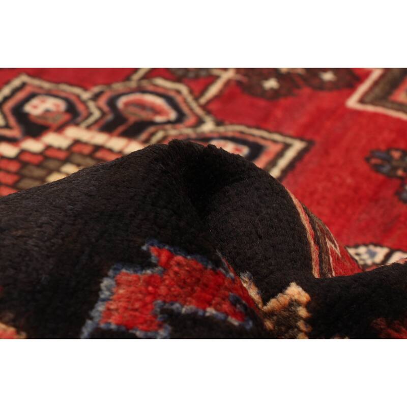 ECARPETGALLERY Hand-knotted Anadol Navy Wool Rug - 3'8 x 9'10