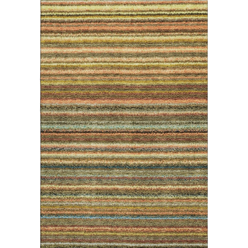 Premium Washable Super Soft Stripe Mayfield Rug