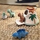 preview thumbnail 4 of 7, Lambs & Ivy Dino-Might Plush Dinosaur Volcano Interactive Soft Toy Play Set