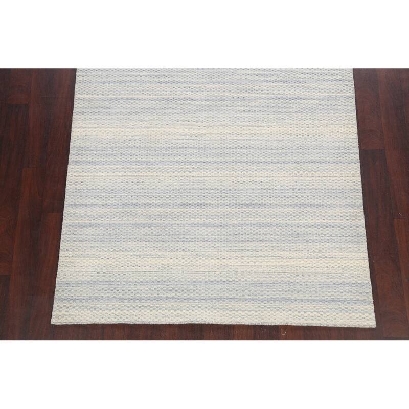 Geometric Modern Moroccan Oriental Foyer Area Rug Wool Hand-knotted - 5'3" x 7'8"