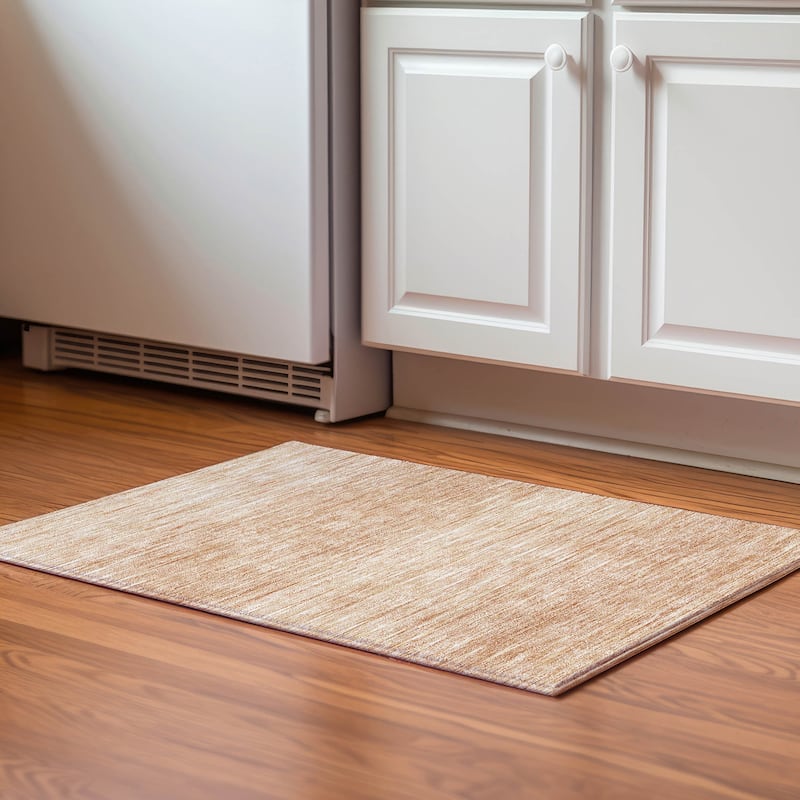Premium Washable Super Soft Ombre Mayfield Rug - Salmon - 1' 8" x 2' 6" - Rectangle