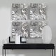 preview thumbnail 7 of 5, Uttermost Archive Nickel Wall Decor - 19 x 19 x 4