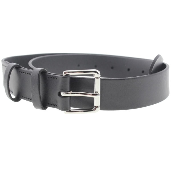 Polo Ralph Lauren Mens Leather Flat Strap Dress Belt