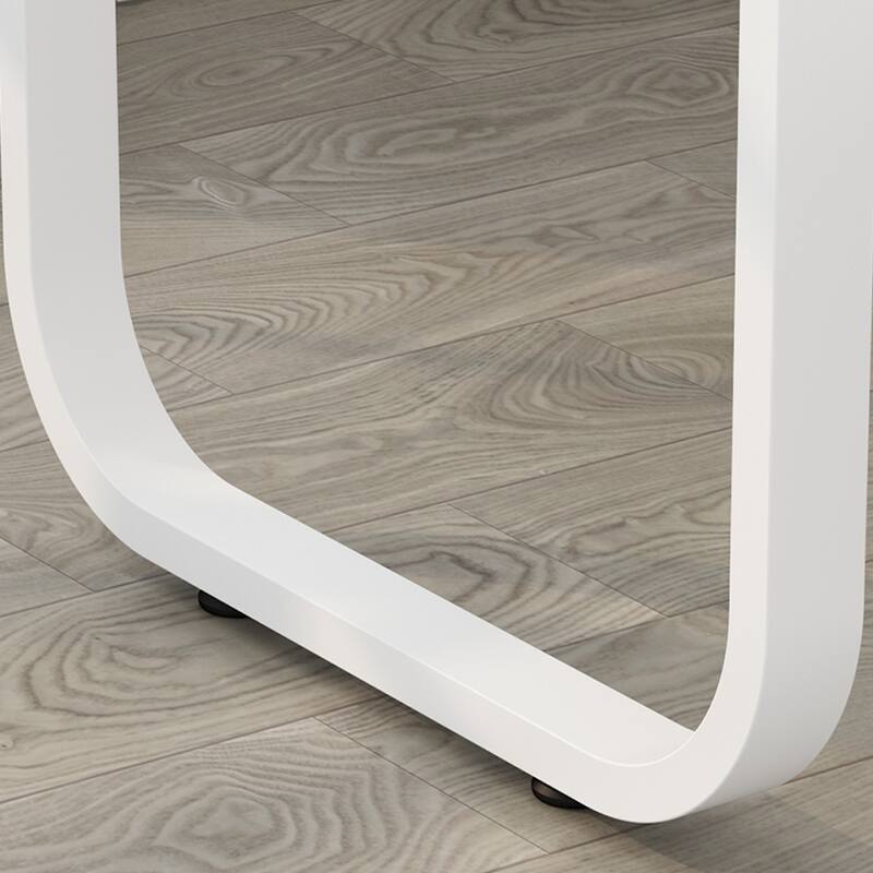 55" L-Shaped Computer Desk - Storage Workstation - 5 Colors Large