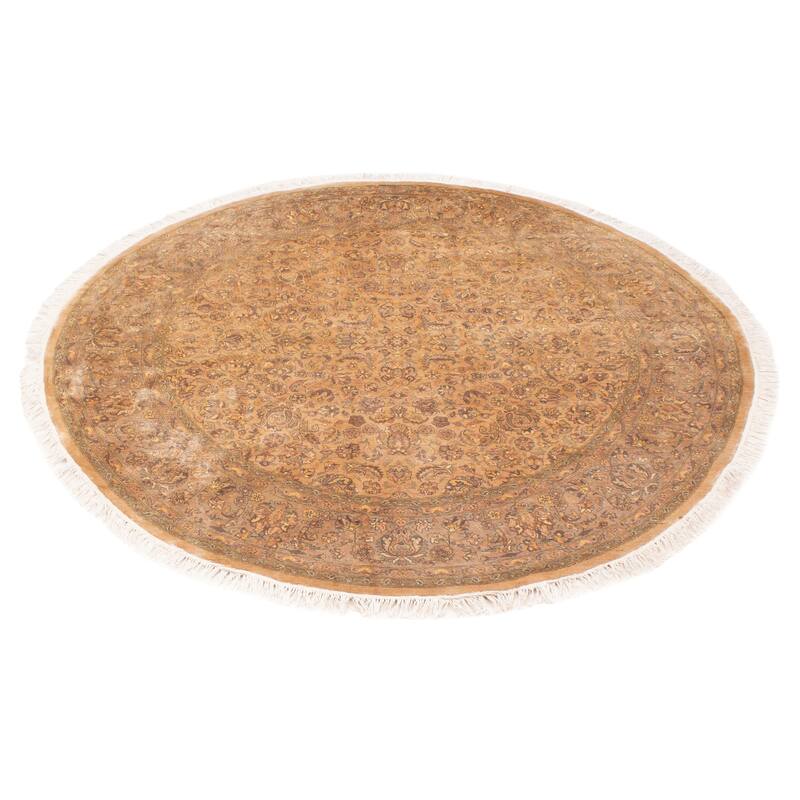 ECARPETGALLERY Hand-knotted Pako Persian 18 Of 20 Beige Wool Rug - 7'1 x 7'1