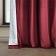 preview thumbnail 46 of 140, Exclusive Fabrics Heritage Plush Velvet Room Darkening Curtain (1 Panel) - Luxurious Single Drapery for Enhanced Room Darkening