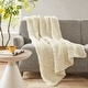preview thumbnail 48 of 93, Madison Park Hand Made Chunky Double Knit Throw Blanket