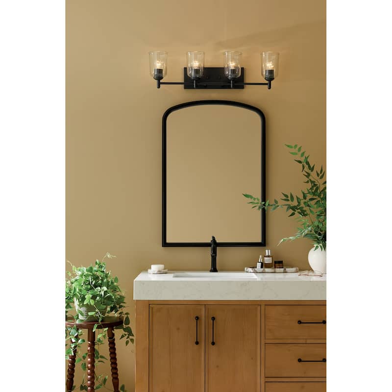 Kichler Lighting Shailene Bathroom Vanity Light with Clear Glass