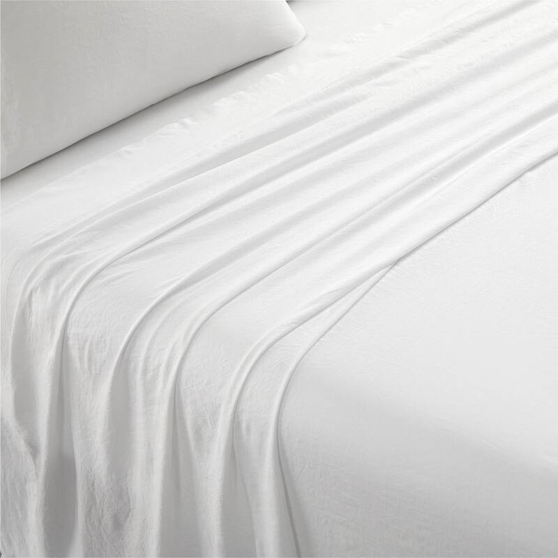 Aeropostale Premium All Season Microfiber White Sheet Set