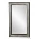 preview thumbnail 1 of 0, Webster Reclaimed Pine Floor Mirror by Classic Home Cement Grey