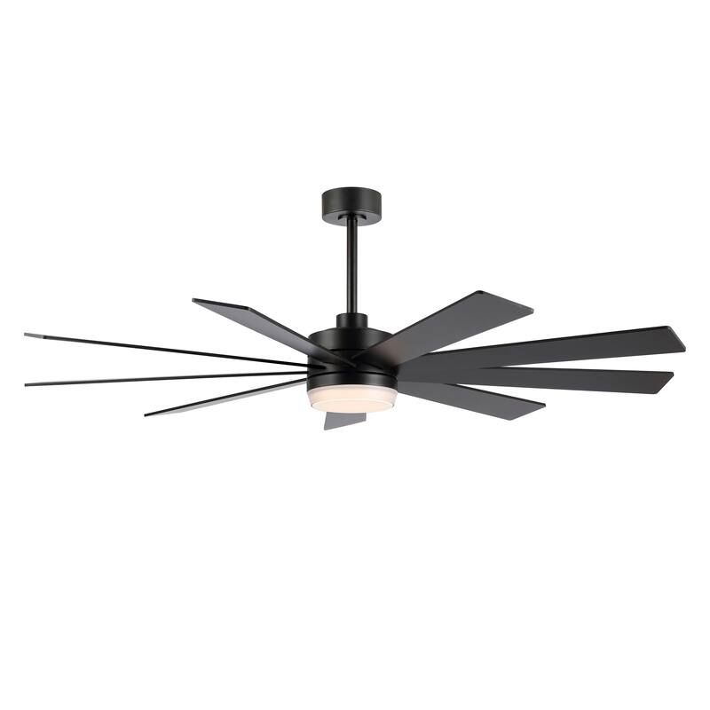 WINGBO 65/72 inch DC Motor Indoor Ceiling Fan with Light & Remote...