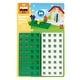 preview thumbnail 1 of 1, Plus-Plus Building Blocks Big Baseplate Duo, Green & White, Pack of 2 Green, White - STEM - Kids