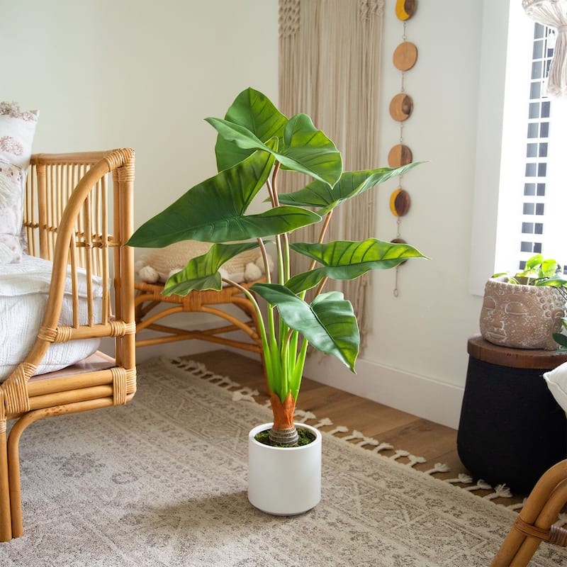 Arrowhead Philodendron Artificial Plant with Planter - 3.5'