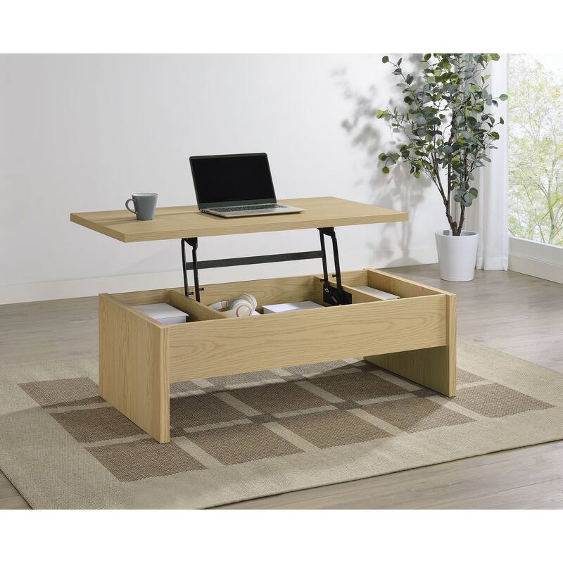 Canoga Engineered Wood Lift Top Coffee Table