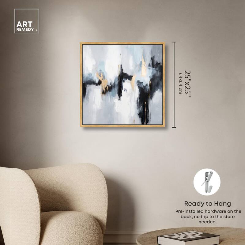 Turbulence II Canvas by Art Remedy