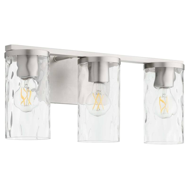 Quorum International 5111-3 Steinway 3 Light 20" Wide Vanity Light - Satin Nickel