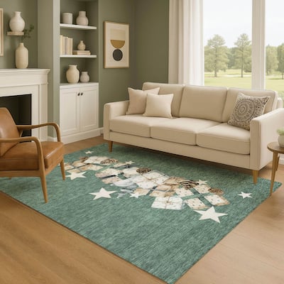 Premium Washable Super Soft Christmas Presents Mayfield Rug