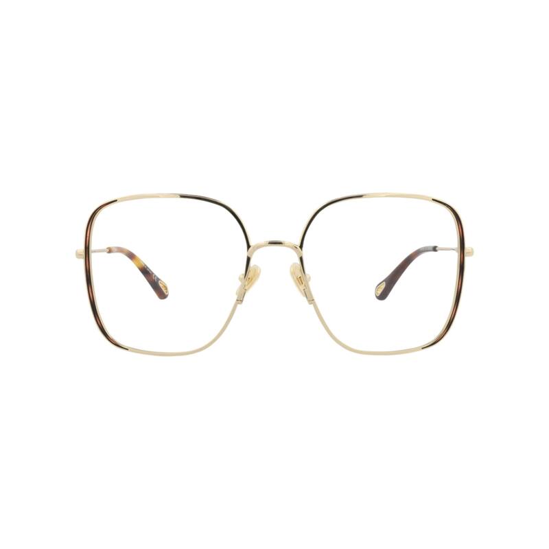 Chloé Square-Frame Metal Optical Frames