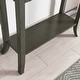 preview thumbnail 7 of 6, Leick Home Traditional Tray Edge Console Hall Stand