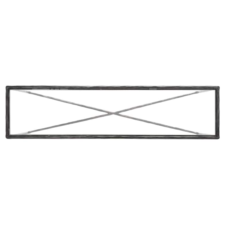 SAFAVIEH Couture Dorotea Forged Metal Rectangle Console Table - 48" W x 12" L x 30" H - 48"W x 12"D x 30"H