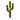 Costway 7Ft Pre-Lit Cactus Christmas Tree LED Lights Ball Ornaments - 7 FT