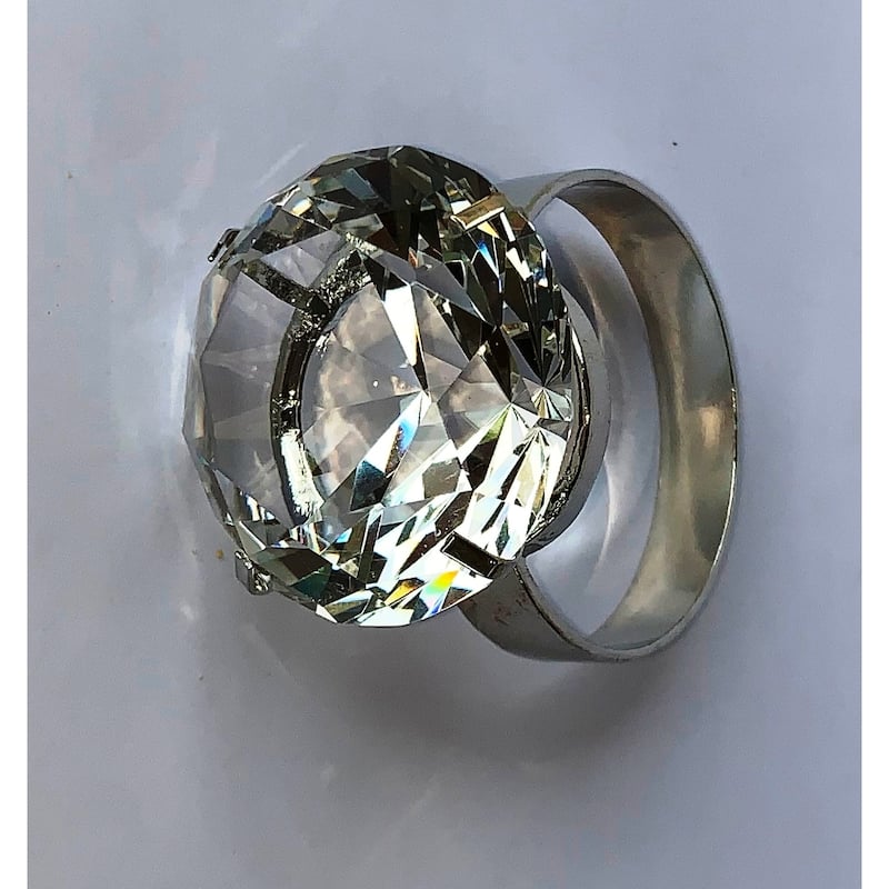 Heim Concept Diamond Ring Napkin Rings (Set of 4)