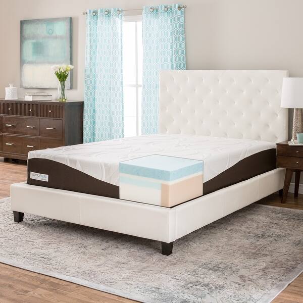 Shop Comforpedic From Beautyrest 12 Inch Gel Memory Foam Mattress On Sale Overstock 10366809