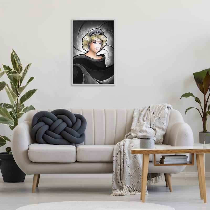 Stupell Royal Peoples' Princess Framed Giclee Art Design By Mandie Manzano