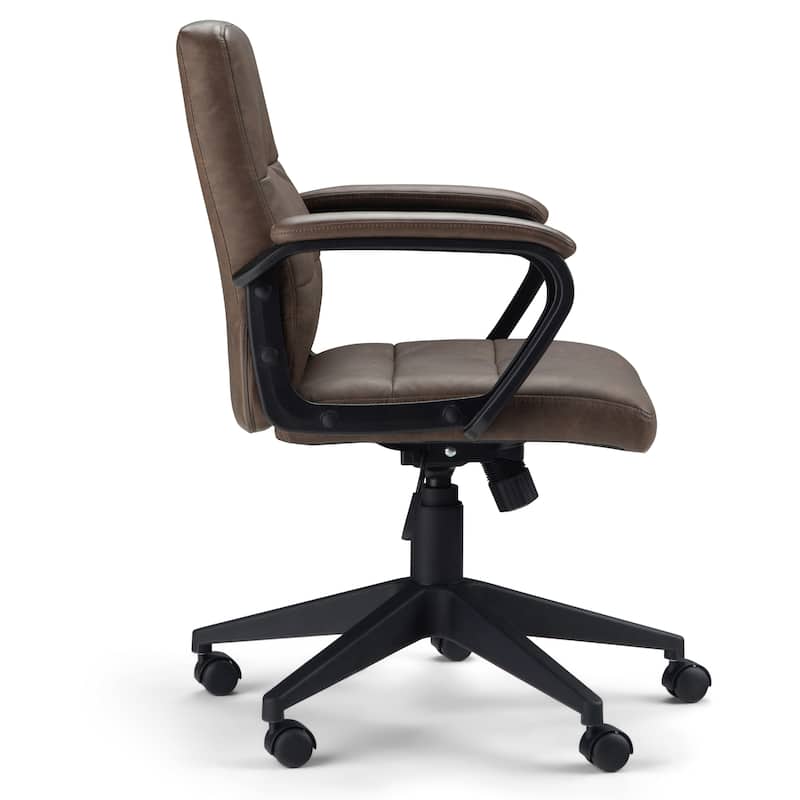 WYNDENHALL Douglas Swivel Adjustable Executive Computer Office Chair