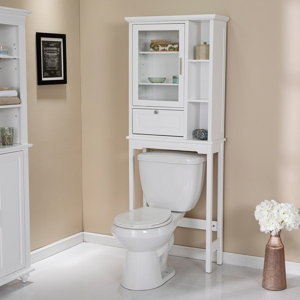 Harper Blvd Addy Traditional White Wood Spacesaver